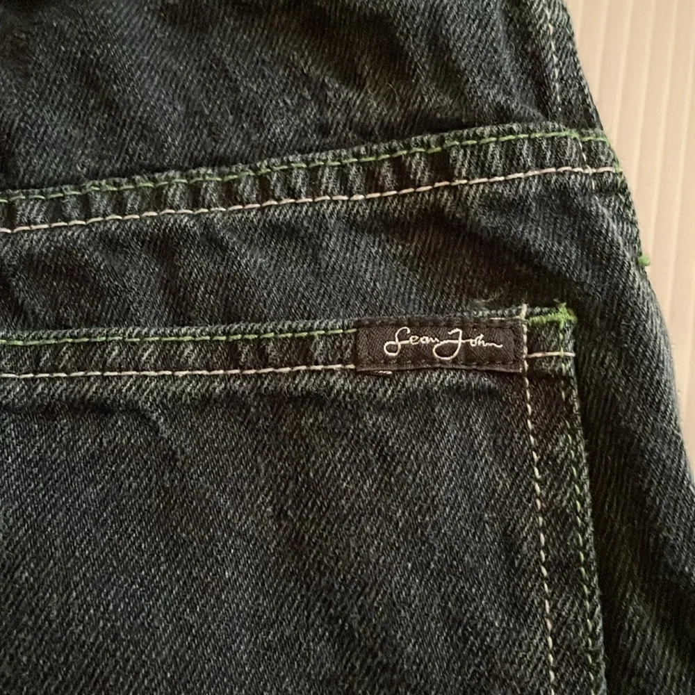 Sean John dark denim jeans shorts.  Boys size 12